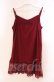 画像3: axes femme / リボン付きロングキャミ M ワイン O-25-11-30-036-AX-TO-OW-OS (3)