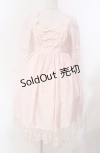 JESUS DIAMANTE / アントワーヌワンピース  ピンク O-25-11-30-046-JE-OP-OW-OS