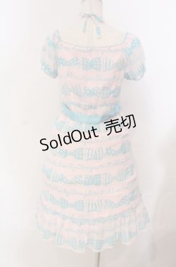 画像3: Emily Temple cute / リボン＆ロゴプリントワンピース  ピンク O-25-11-30-047-ET-OP-OW-OS