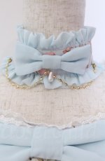 画像3: Angelic Pretty / スウィーティシャンデリアワンピース  サックス O-25-11-30-049-AP-OP-OW-OS (3)