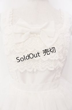 画像2: BABY,THE STARS SHINE BRIGHT / クリスマスオーナメントジャンパースカート  シロ O-25-11-30-050-BA-OP-OW-OS