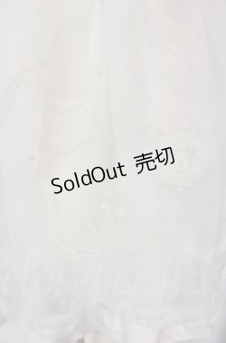 画像3: BABY,THE STARS SHINE BRIGHT / クリスマスオーナメントジャンパースカート  シロ O-25-11-30-050-BA-OP-OW-OS