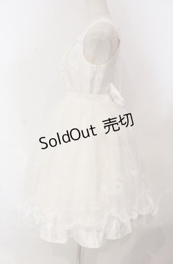 画像5: BABY,THE STARS SHINE BRIGHT / クリスマスオーナメントジャンパースカート  シロ O-25-11-30-050-BA-OP-OW-OS