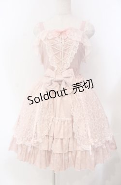 画像1: BABY,THE STARS SHINE BRIGHT / 眠れる森の美女ジャンパースカート  ピンク O-25-11-30-051-BA-OP-OW-OS