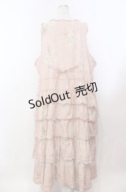 画像5: PINK HOUSE / マーガレット段々ワンピース【お直しあり】  ピンク O-25-11-30-004-LO-OP-IG-OS