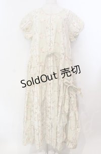 WONDERFUL WORLD / ストライプローズワンピース【お直しあり】  ミント O-25-11-30-005-LO-OP-IG-OS