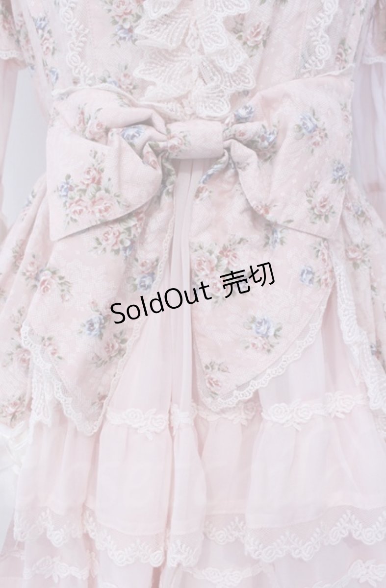 画像3: BABY,THE STARS SHINE BRIGHT / Rose Boudoir ワンピース  ピンク O-25-11-30-055-BA-OP-OW-OS (3)