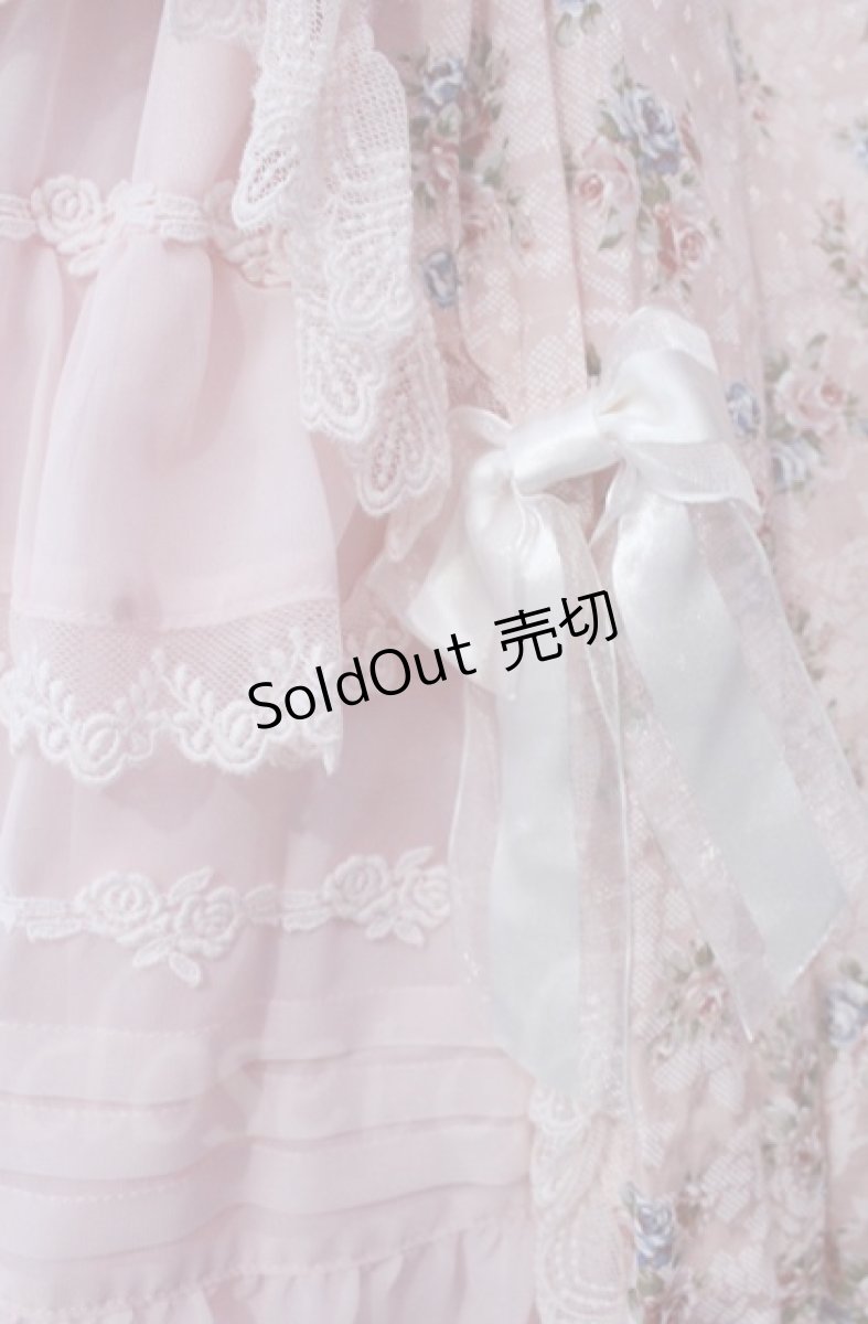 画像4: BABY,THE STARS SHINE BRIGHT / Rose Boudoir ワンピース  ピンク O-25-11-30-055-BA-OP-OW-OS (4)