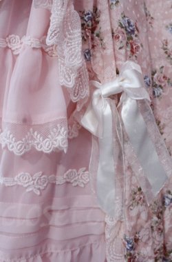 画像4: BABY,THE STARS SHINE BRIGHT / Rose Boudoir ワンピース  ピンク O-25-11-30-055-BA-OP-OW-OS