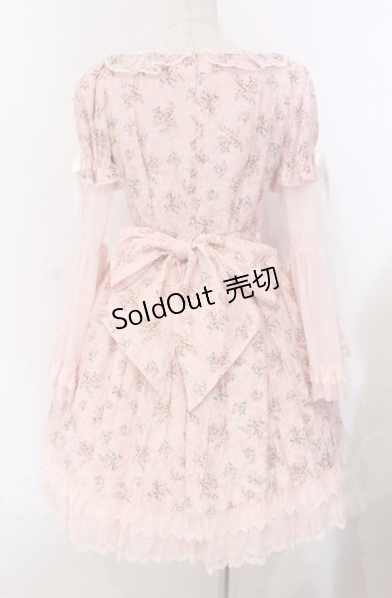 画像6: BABY,THE STARS SHINE BRIGHT / Rose Boudoir ワンピース  ピンク O-25-11-30-055-BA-OP-OW-OS (6)