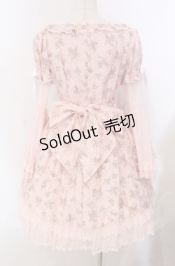 画像6: BABY,THE STARS SHINE BRIGHT / Rose Boudoir ワンピース  ピンク O-25-11-30-055-BA-OP-OW-OS