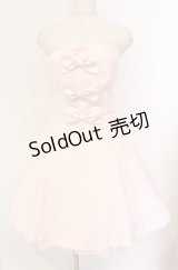 JESUS DIAMANTE / バルドーベアワンピース 40 ピンク O-25-11-30-060-JE-OP-OW-OS