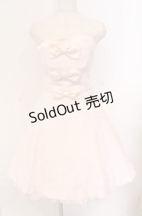 JESUS DIAMANTE / バルドーベアワンピース 40 ピンク O-25-11-30-060-JE-OP-OW-OS