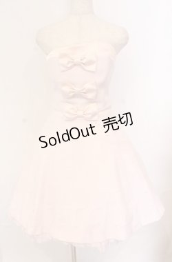 画像1: JESUS DIAMANTE / バルドーベアワンピース 40 ピンク O-25-11-30-060-JE-OP-OW-OS