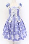 画像1: Angelic Pretty / Jewelry Snowジャンパースカート  ブルー O-25-11-30-062-AP-OP-IG-OS (1)