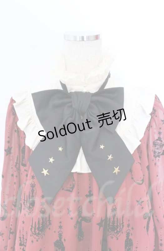 画像2: Angelic Pretty / Holy Lanternワンピース  ワイン O-25-11-30-063-AP-OP-IG-OS (2)