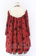 画像3: Angelic Pretty / Holy Lanternワンピース  ワイン O-25-11-30-063-AP-OP-IG-OS (3)