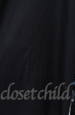 画像2: ACDC　RAG / ラビットハーフプリントシャツ  ブラックｘブルー O-25-11-30-064-PU-BL-YM-OS