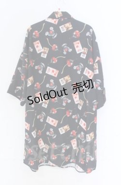 画像2: Jamieエーエヌケー / チョコレートベアBigシャツ  クロ O-25-11-30-065-LO-OP-IG-ZT315