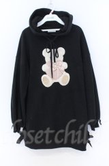 LIZ LISA / ボアクマ裏起毛ワンピース   クロ O-25-11-30-066-LO-OP-IG-ZT285