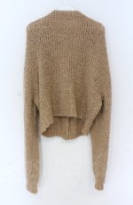 画像3: 【SALE】F&A / リボン釦プードルニットカーディガン  ブラウン O-25-11-30-067-LO-TO-IG-ZT366 (3)