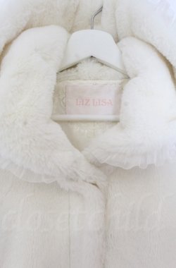画像2: LIZ LISA / フード付きファーコート  シロ O-25-11-30-069-LO-CO-IG-OS