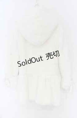 画像3: LIZ LISA / フード付きファーコート  シロ O-25-11-30-069-LO-CO-IG-ZT1202X