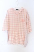 MILKBOY / GINGHAM PULLOVER (ギンガムプルオーバー)  ピンク O-25-11-30-070-MB-TO-IG-OS