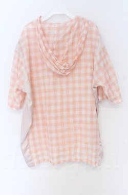 画像2: MILKBOY / GINGHAM PULLOVER (ギンガムプルオーバー)  ピンク O-25-11-30-070-MB-TO-IG-OS