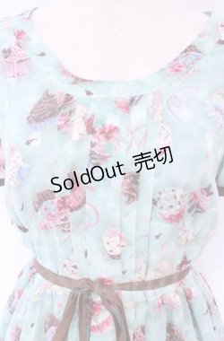 画像2: MILK / アフタヌーンカップケーキパフドレス  ミントショコラ O-25-11-30-076-ML-OP-OW-OS