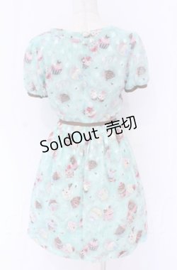 画像3: MILK / アフタヌーンカップケーキパフドレス  ミントショコラ O-25-11-30-076-ML-OP-OW-OS