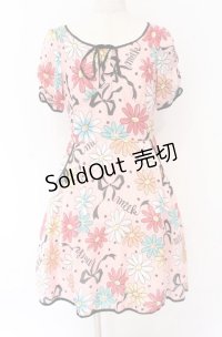 MILK / デイジードレス  ピンク O-25-11-30-077-ML-OP-OW-OS