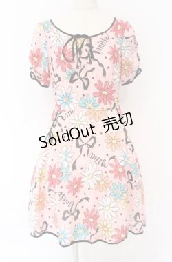 画像1: MILK / デイジードレス  ピンク O-25-11-30-077-ML-OP-OW-OS