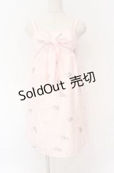 MILK / ロゴptシャンタンドレス  ピンク O-25-11-30-079-ML-OP-OW-OS
