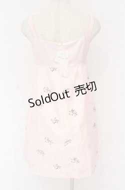 画像3: MILK / ロゴptシャンタンドレス  ピンク O-25-11-30-079-ML-OP-OW-OS