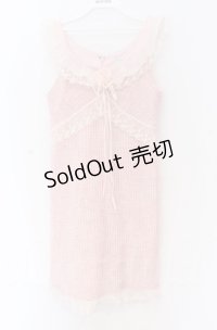 MILK / ローズモチーフツイードワンピース  ピンク O-25-11-30-082-ML-OP-OW-OS
