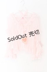 BABY,THE STARS SHINE BRIGHT / シフォンプリンセスドレスブラウス  ピンク O-25-11-30-084-BA-BL-OW-OS