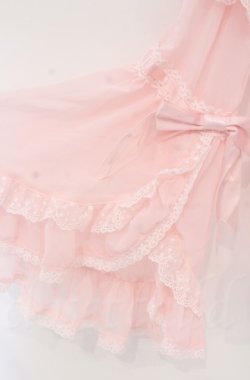 画像2: BABY,THE STARS SHINE BRIGHT / シフォンプリンセスドレスブラウス  ピンク O-25-11-30-084-BA-BL-OW-OS