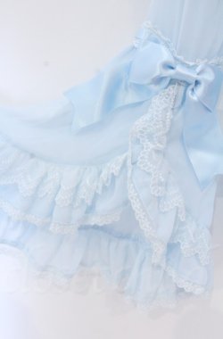 画像2: BABY,THE STARS SHINE BRIGHT / シフォンプリンセスドレスブラウス  サックス O-25-11-30-085-BA-BL-OW-OS