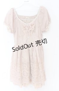 axes femme / パネルオパールPT姫チュニ Ｍ ピンク O-25-11-30-088-AX-OP-IG-OS