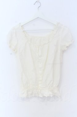 画像1: LODISPOTTO / ビーズボタン配色プルオーバー  アイボリー O-25-11-30-089-LO-TO-IG-OS