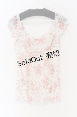 画像1: L'EST ROSE / 薔薇透かしトップス  オフ O-25-11-30-090-LO-TO-IG-OS