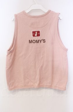 画像3: MOMY'S WORLD / パッチスウェットベスト  ピンク O-25-11-30-014-LO-TO-IG-OS