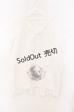 画像1: WONDERFUL WORLD / プリントポケットセーラープルブラウス【お直しあり】  アイボリー O-25-11-30-019-LO-BL-IG-OS