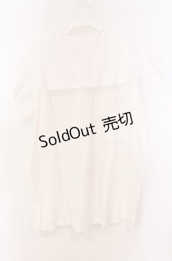 画像3: WONDERFUL WORLD / プリントポケットセーラープルブラウス【お直しあり】  アイボリー O-25-11-30-019-LO-BL-IG-OS