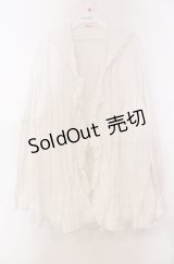 WONDERFUL WORLD / セーラーブラウスカーディガン【お直しあり】  シロ O-25-11-30-021-LO-TO-IG-OS