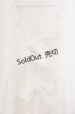 画像2: WONDERFUL WORLD / ダブルスリーブブラウス  シロ O-25-11-30-022-LO-BL-IG-OS