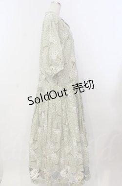 画像4: PINK HOUSE / シロツメクサパッチワークワンピース  グリーン O-25-11-30-002-LO-OP-IG-OS