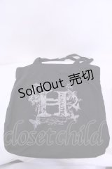 h.NAOTO / ショッパートートバッグ  ブラック O-25-12-01-001-HN-BG-IG-OS