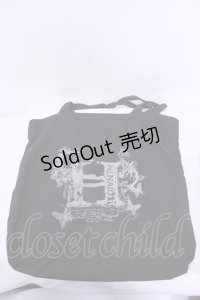 h.NAOTO / ショッパートートバッグ  ブラック O-25-12-01-001-HN-BG-IG-OS